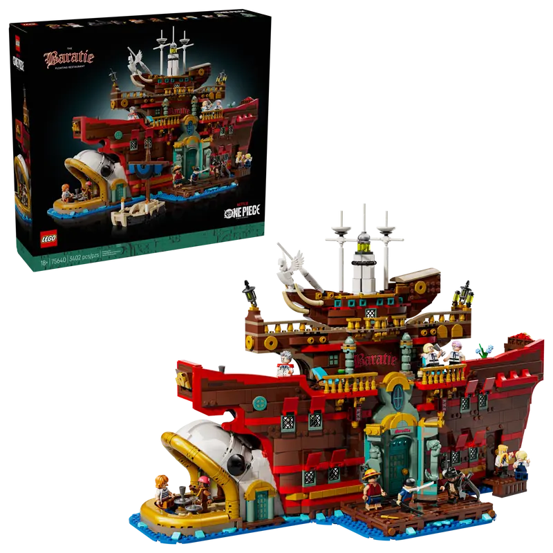 Lego One Piece Baratie Floating Restaurant