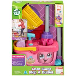 Leapfrog Clean Sweep Mop & Bucket Pink