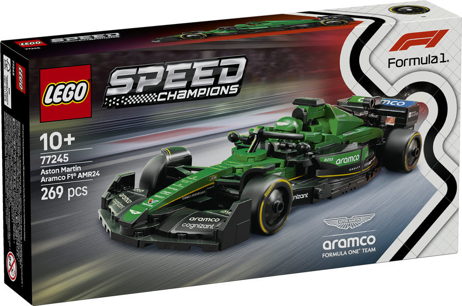 Lego Aston Martin Aramco F1 Race Car