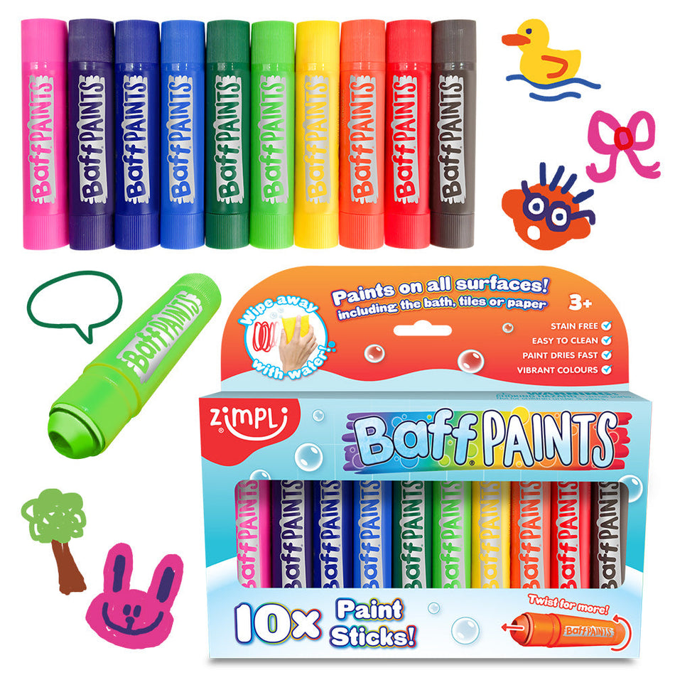 Baff Paints - 10 Pack Paint Set