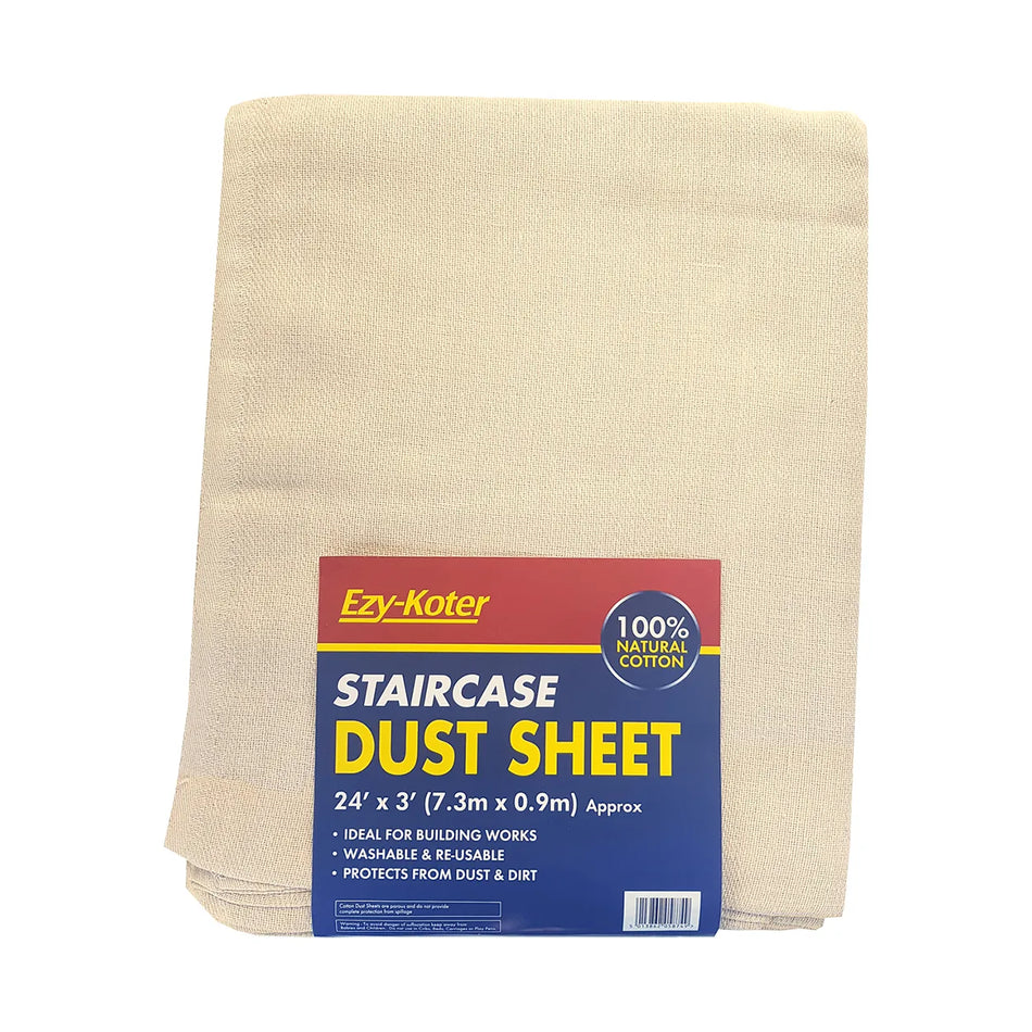 Premium Cotton Dust Staircase Sheet 24' x 3'
