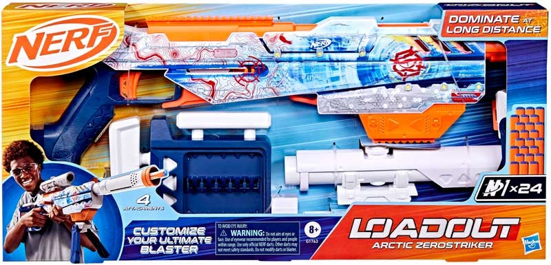 Nerf Loadout Artic Zerostriker
