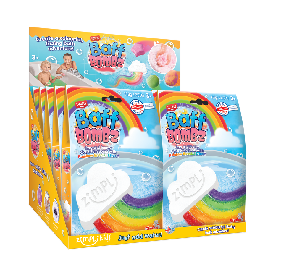 Cloud Rainbow Baff Bombz 110g