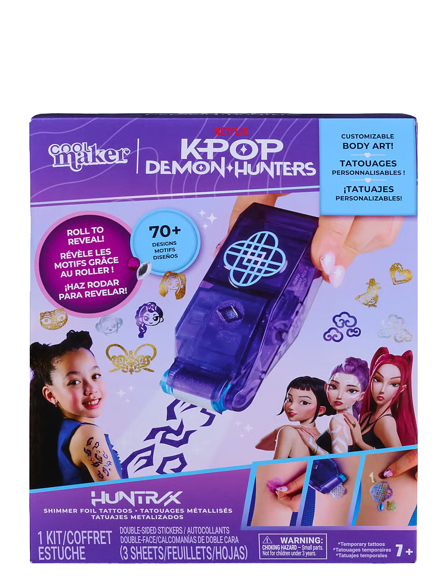 Coolmaker K-Pop Demon Hunters Shimmer Me Tattoo