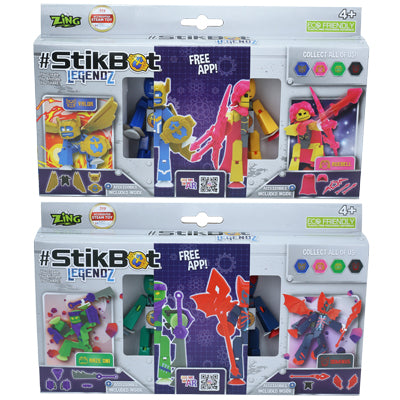 Stikbot Legendz 2pk Assorted