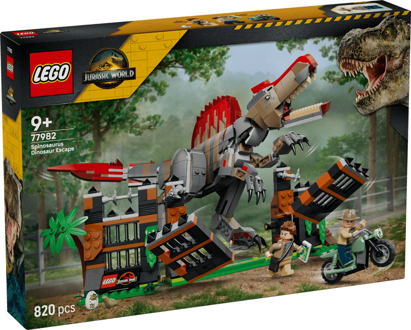 Lego Spinosaurus Dinosaur Escape