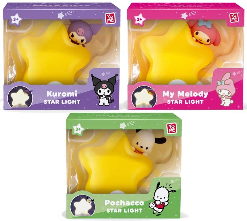 Sanrio Bedside Light Star Assorted