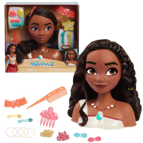 Disney Moana 2 Styling Head