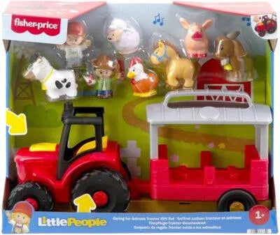 Little People Caring for Animals Tractor Gift Set