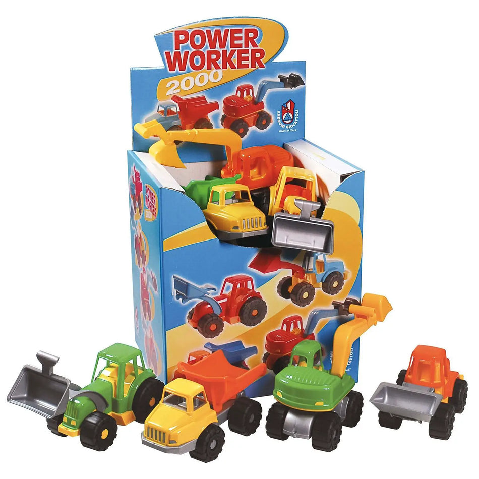 Power Worker 2000 Plastic Trucks