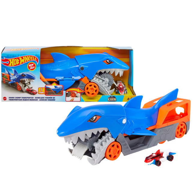 Hot Wheels City Shark Chomp Transport