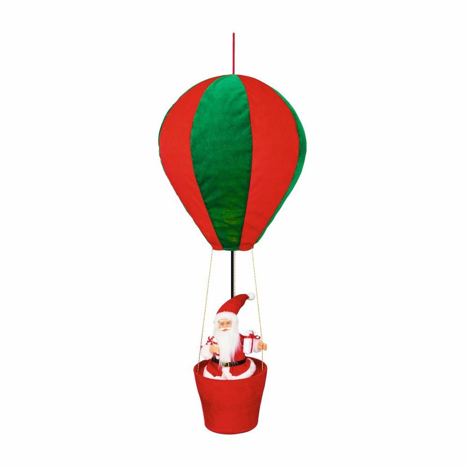 Hot Air Balloon Santa with Extension Pole