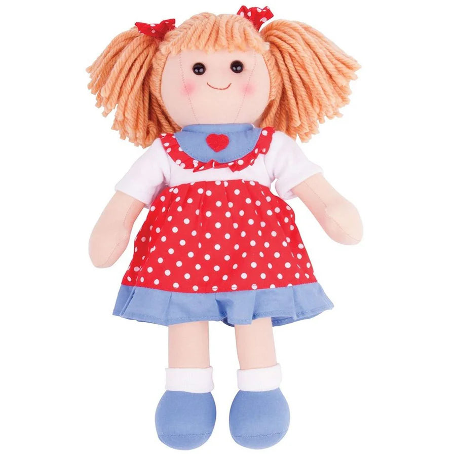 Emily Red Spotty Dress