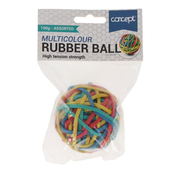 Concept 100g Rubber Ball Of Elastic Bands