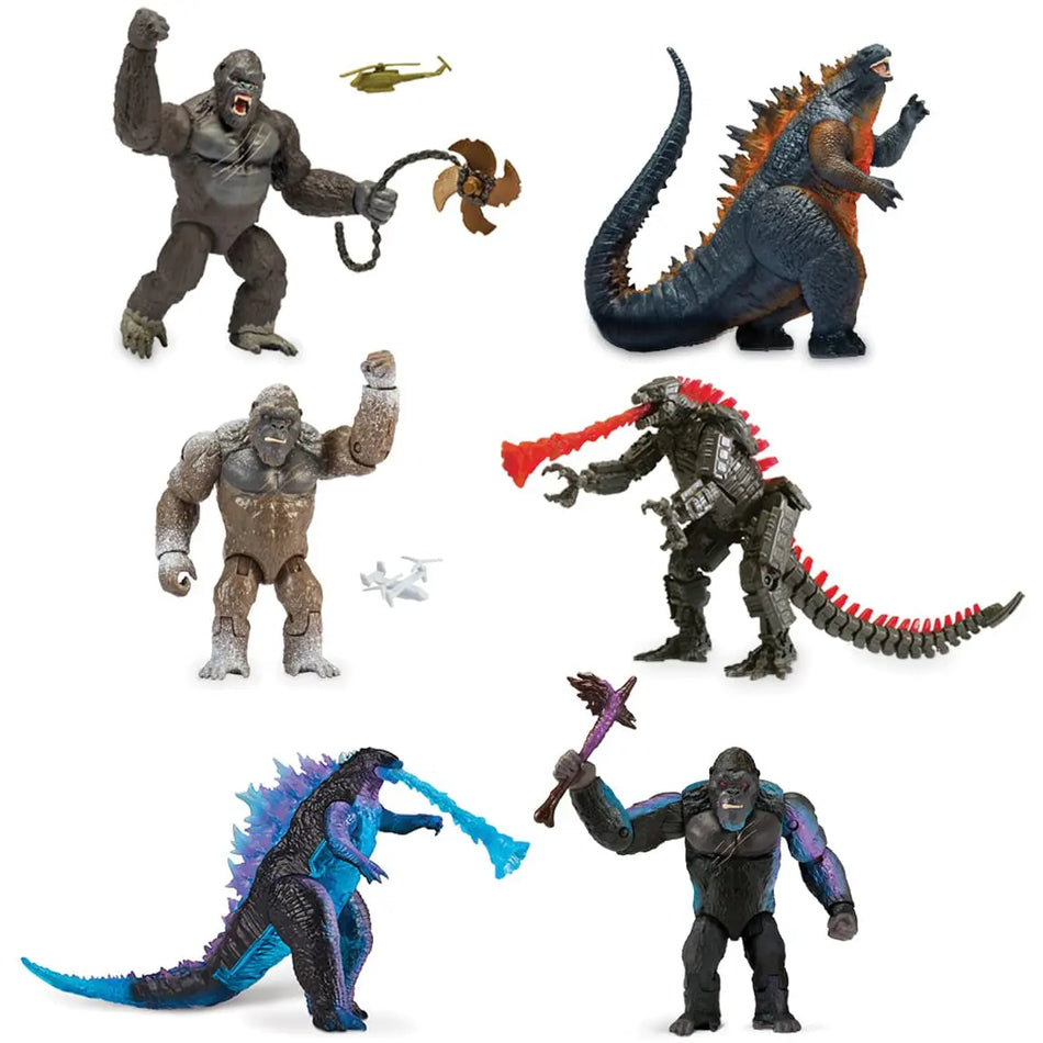 Godzilla x Kong 6" Basic Figures Assorted