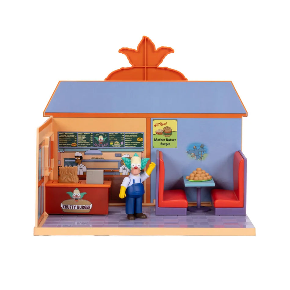 The Simpsons Krusty Burger Diorama Playset