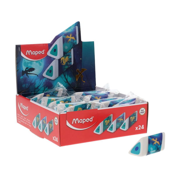 Maped Pyramid Eraser - Dragon