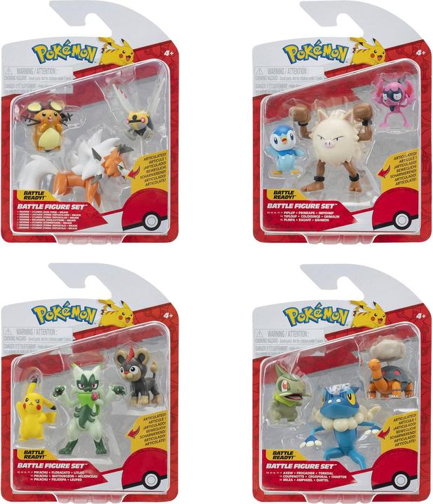 Pokemon Battle Figure Set Assorted