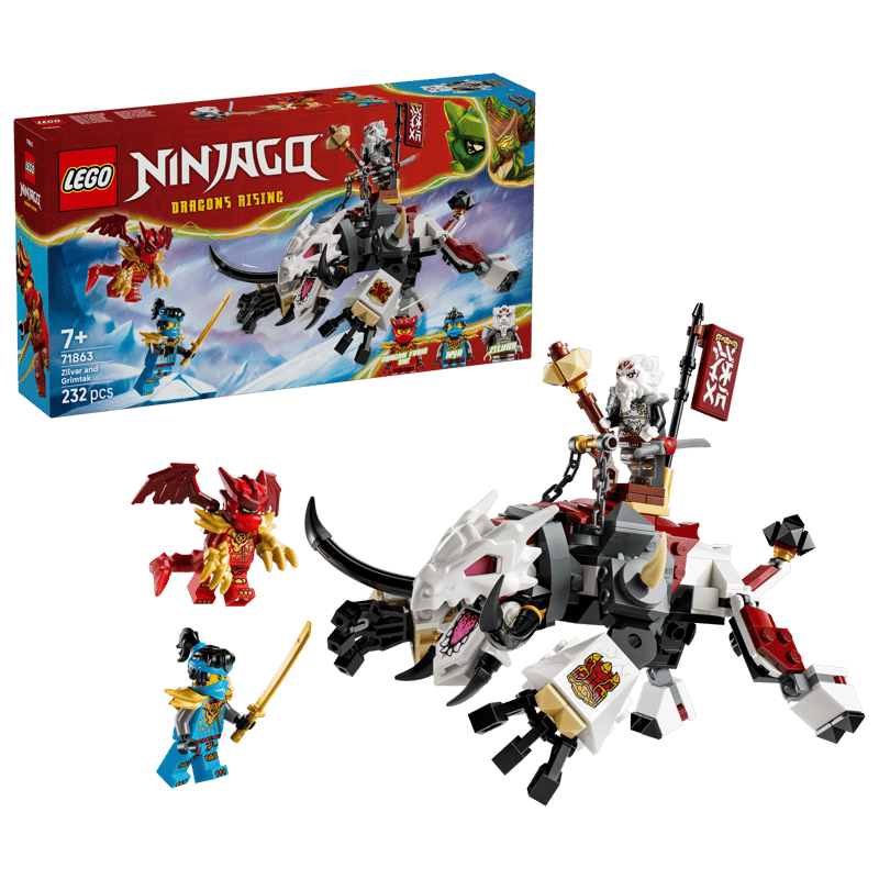 Lego Zilvar & Grimtak The Dragon Beast