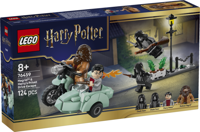 Lego Hagrid & Harry's Privet Drive Escape