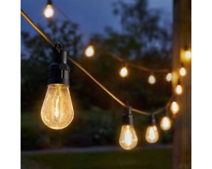 Low Voltage Decor Festoon String Lights White