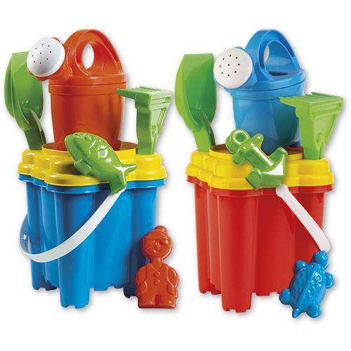 7 Piece Castle Beach Set Assorted