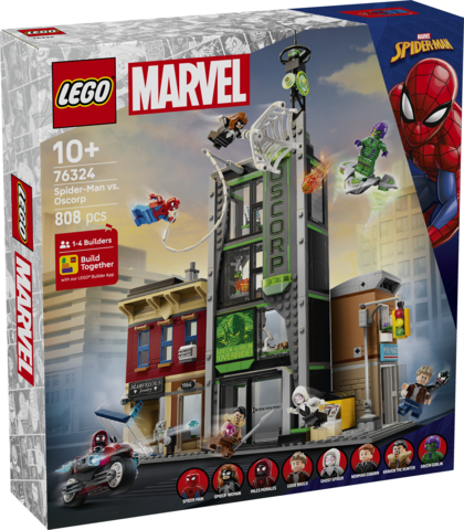 Lego Spiderman vs Oscorp