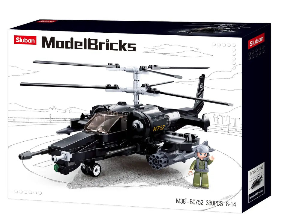 Sluban Ka-50 Black Shark 752
