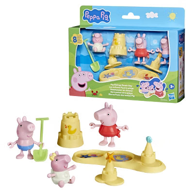 Peppa's Siblings Beach Day