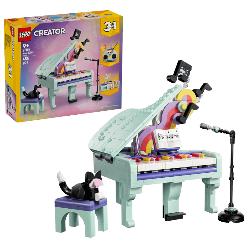 Lego Music Decor Piano