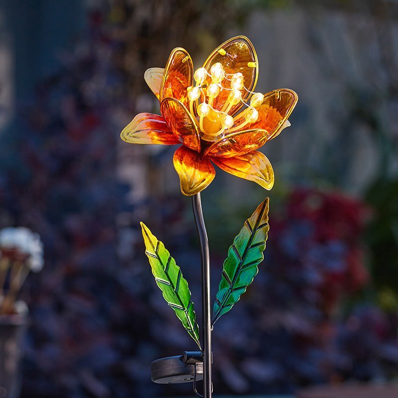 GloBloom Yellow Stake Light