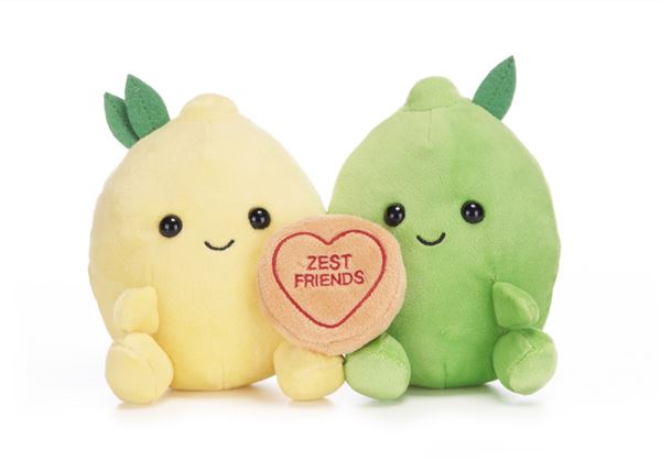 Love Hearts Lemon & Lime Zest Friends