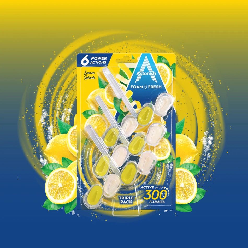 Astonish Rim Block Lemon 3pc