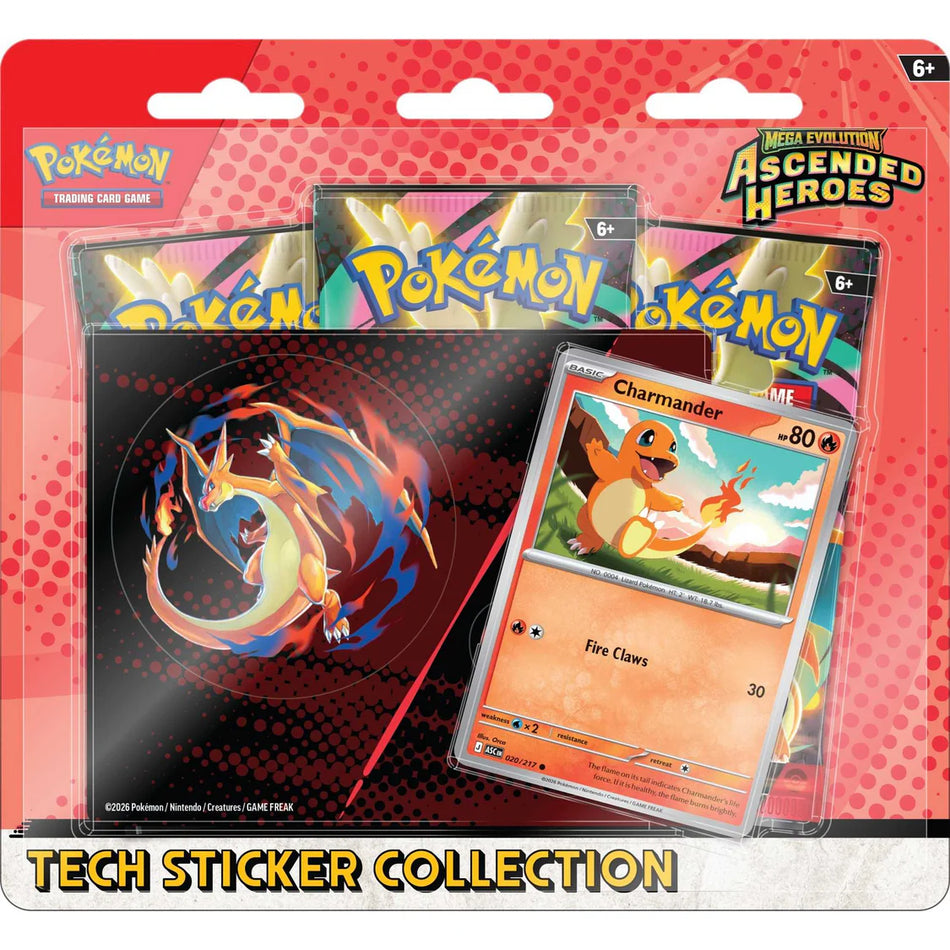Pokémon TCG: Pokemon Mega Evolution Ascended Heroes Tech Sticker Collection