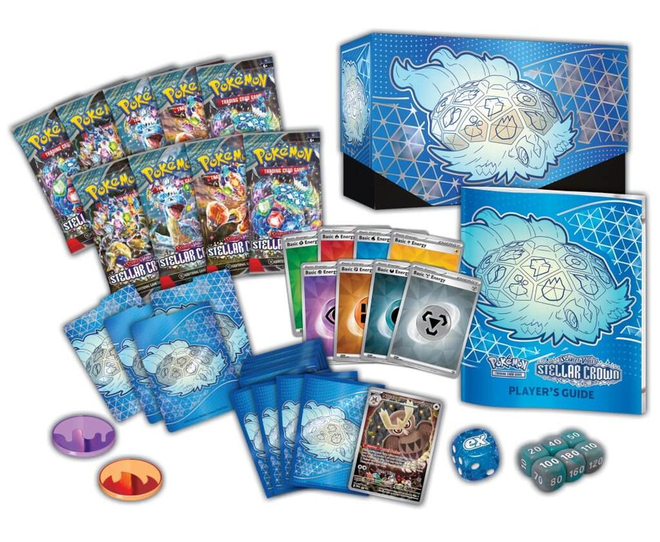 Pokémon TCG: Scarlet & Violet 7 - Stellar Crown - Elite Trainer Box
