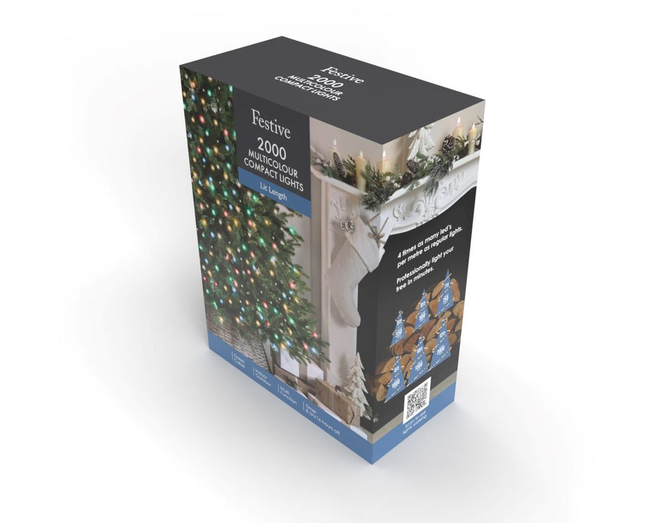 2000 Compact Lights Multi Coloured