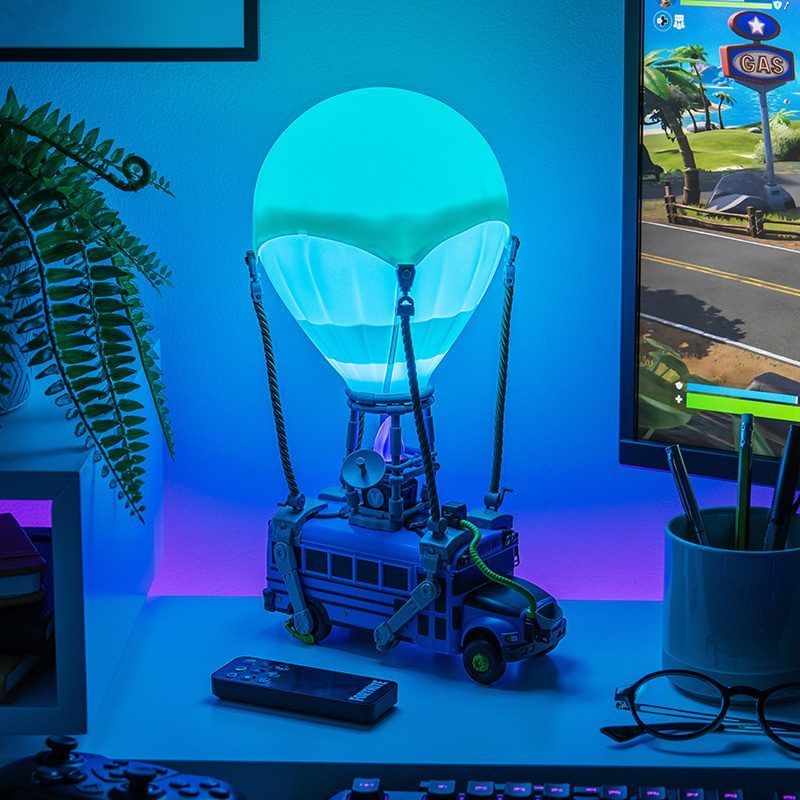 Fortnite Battle Bus Diorama Light