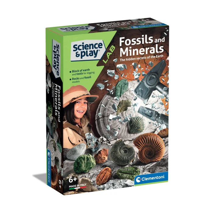 Fossil & Mineral Dig Kit Clementoni