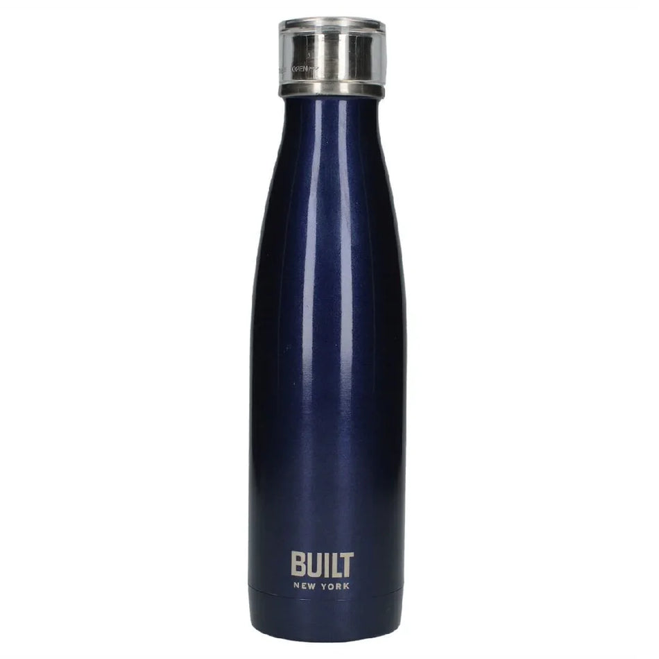 Built It Drinks Bottle 500ml SS Midnight Blue