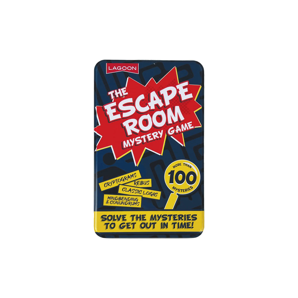Mystery Escape Room Game Tin
