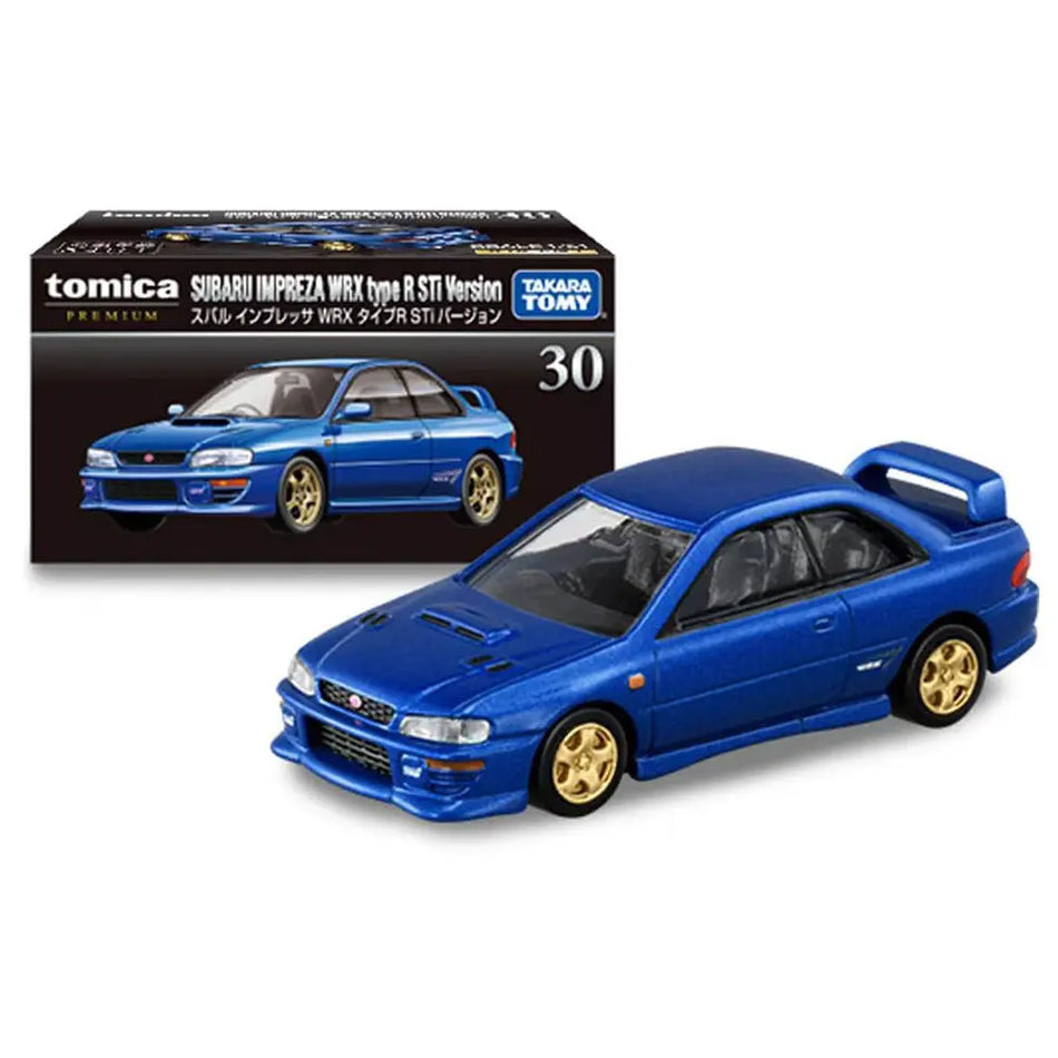 Tomica Premium No. 30 Subaru Impreza WRX Type