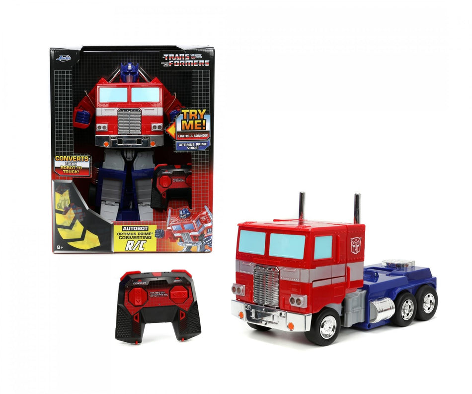 Transforming Remote Control Optimus Prime