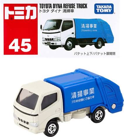 Tomica No. 45 Toyota Dyna Refuse Truck