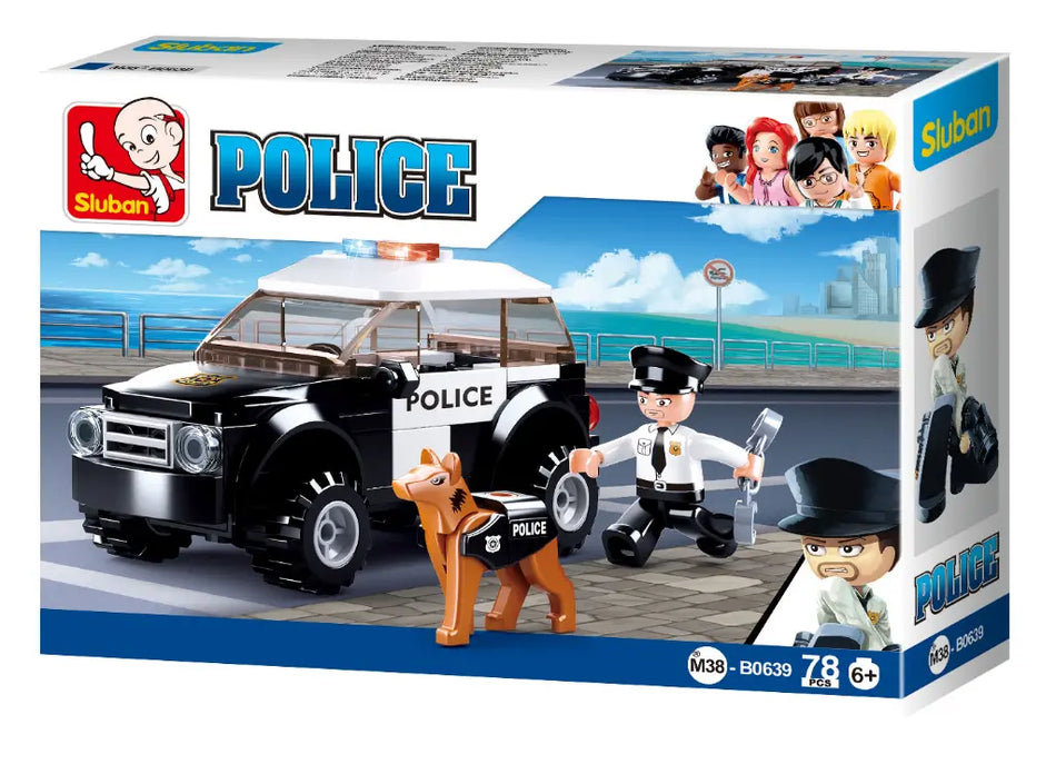Sluban Police SUV Patrol Car 639