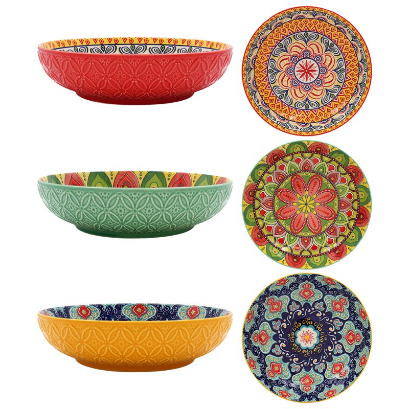 L&P Tuscany Bowl 22cm Assorted