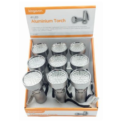 41 LED Aluminium Torch