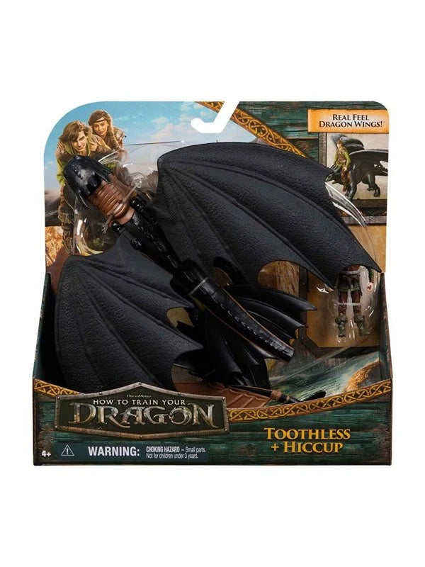 Dreamworks Dragons Viking and Toothless Solid