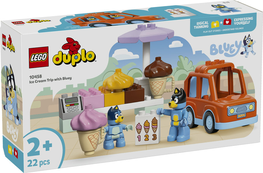 Lego Ice Cream Trip with Bluey