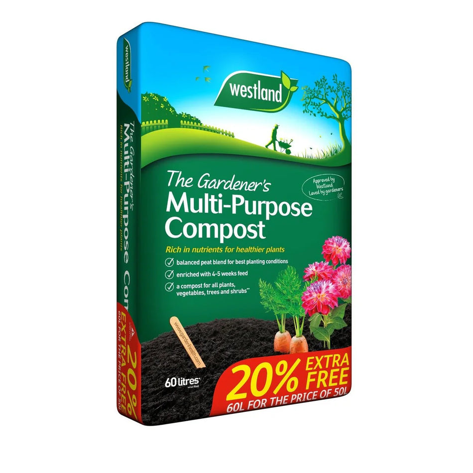 Westland The Gardeners Multi-Purpose 50L + 20% Extra Fill