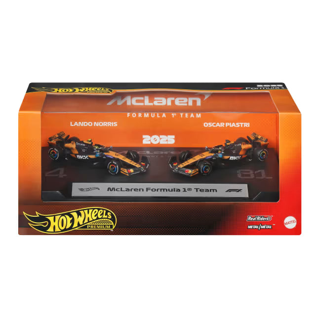 Hot Wheels Formula 1 McLaren 2 Pack Set